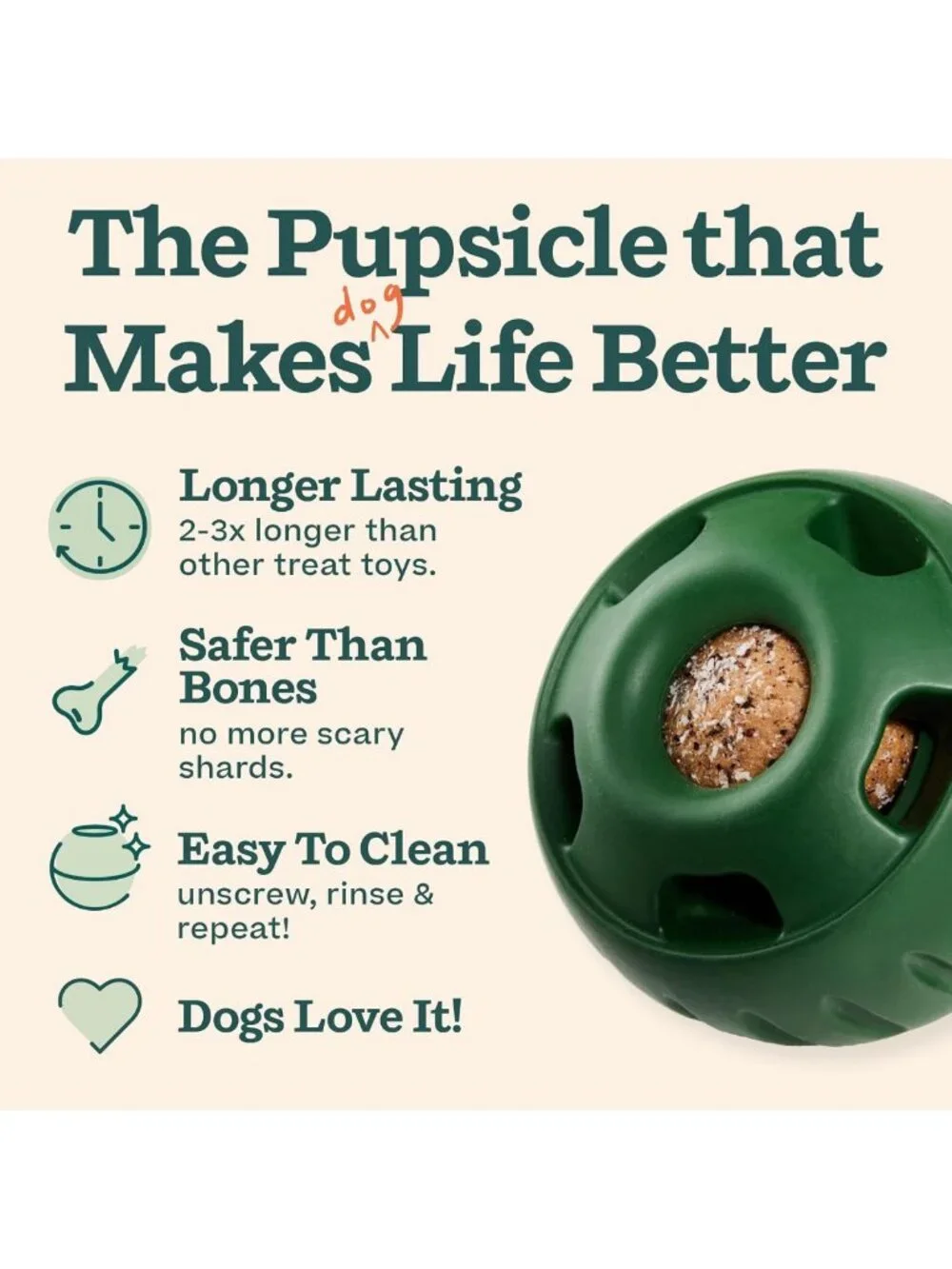 Ultimate Dog Treat Toy Starter Pack for Large Dogs 25-75 lbs - Fun & Durable!